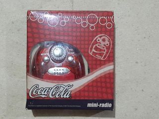 COCA COLA Philippines EXCLUSIVE COKE MINI FM RADIO with EARPHONES