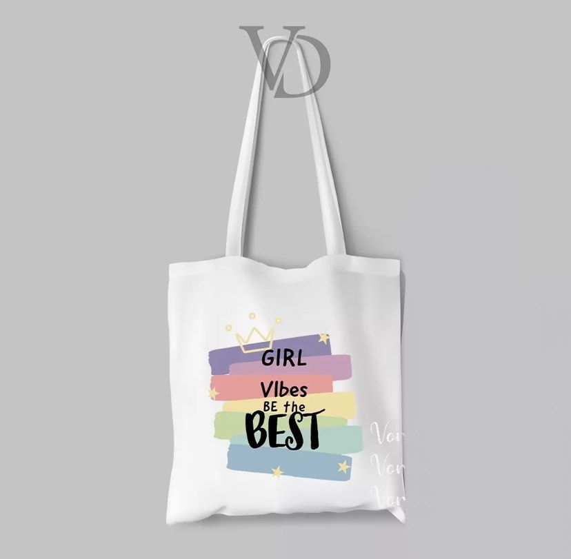 Customised Tote Bag Canvas For Gift Birthday Person Hampers