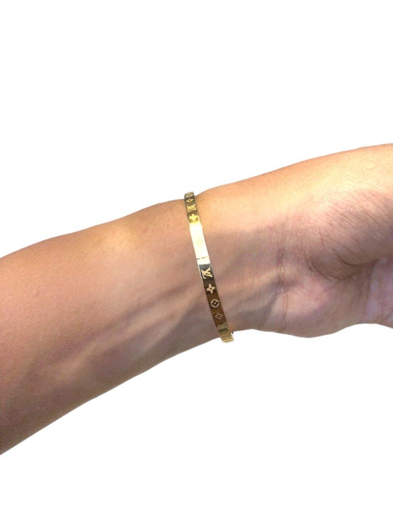 Lv gold bracelet hotsell