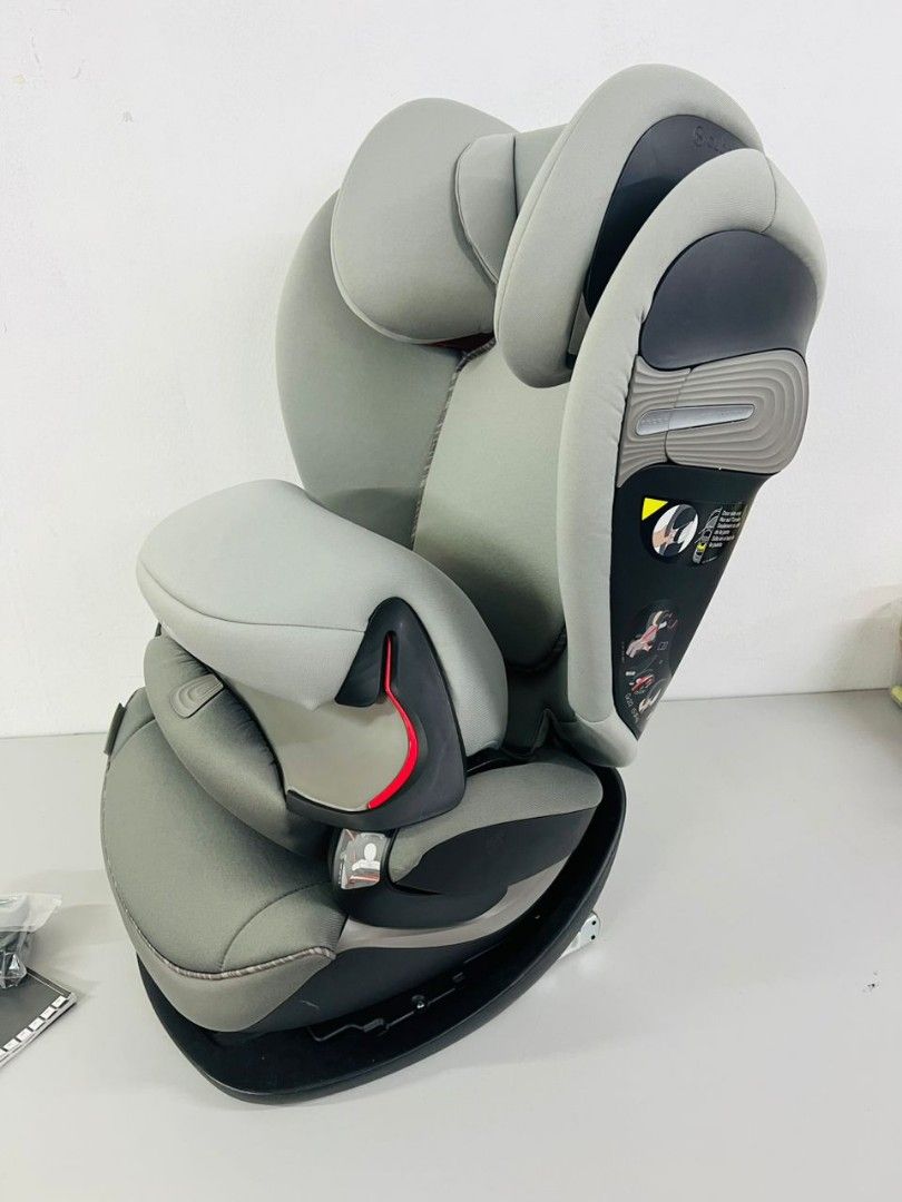 Cybex® Car Seat Pallas S-Fix 1/2/3 (9-36kg) - Soho Grey