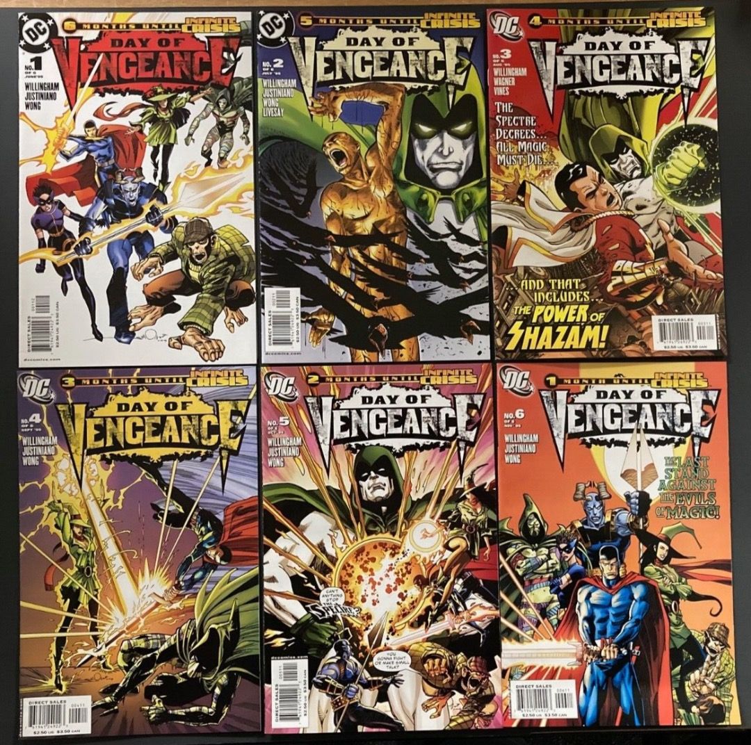 DC (2005/2006) Omac Project, Rann-Thanagar War, Days of Vengeance ...