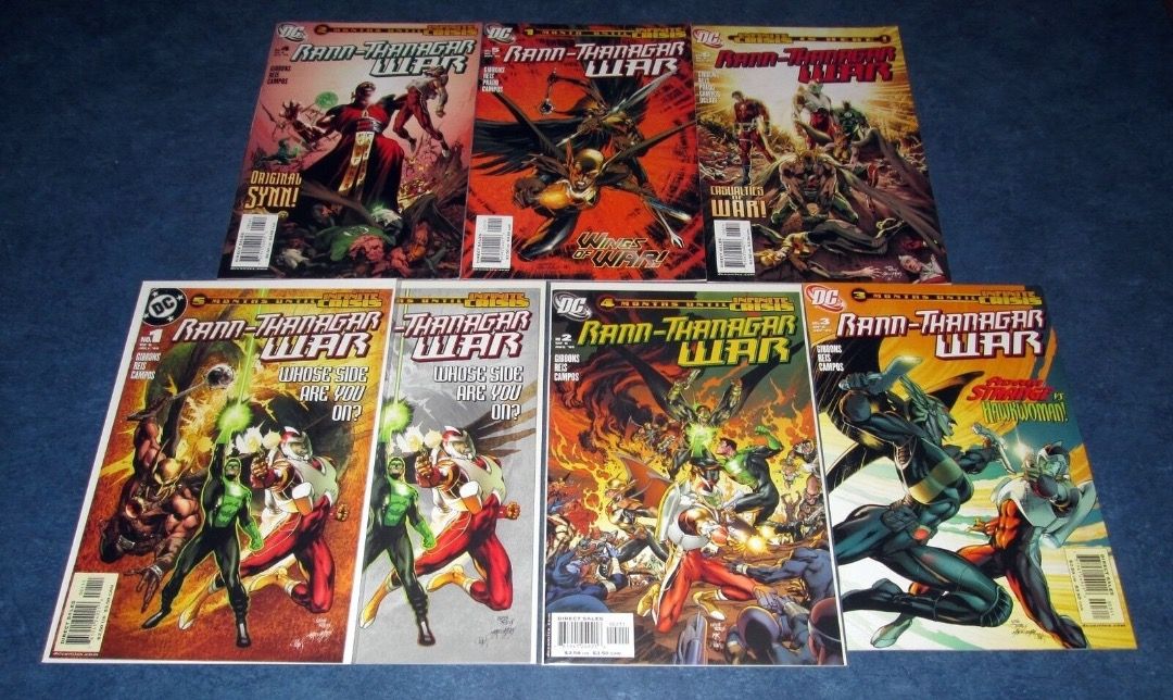 DC (2005/2006) Omac Project, Rann-Thanagar War, Days of Vengeance ...