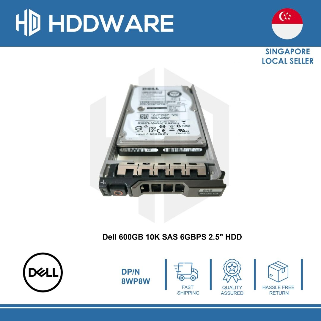 DELL 600GB 10K 6G SAS 2.5
