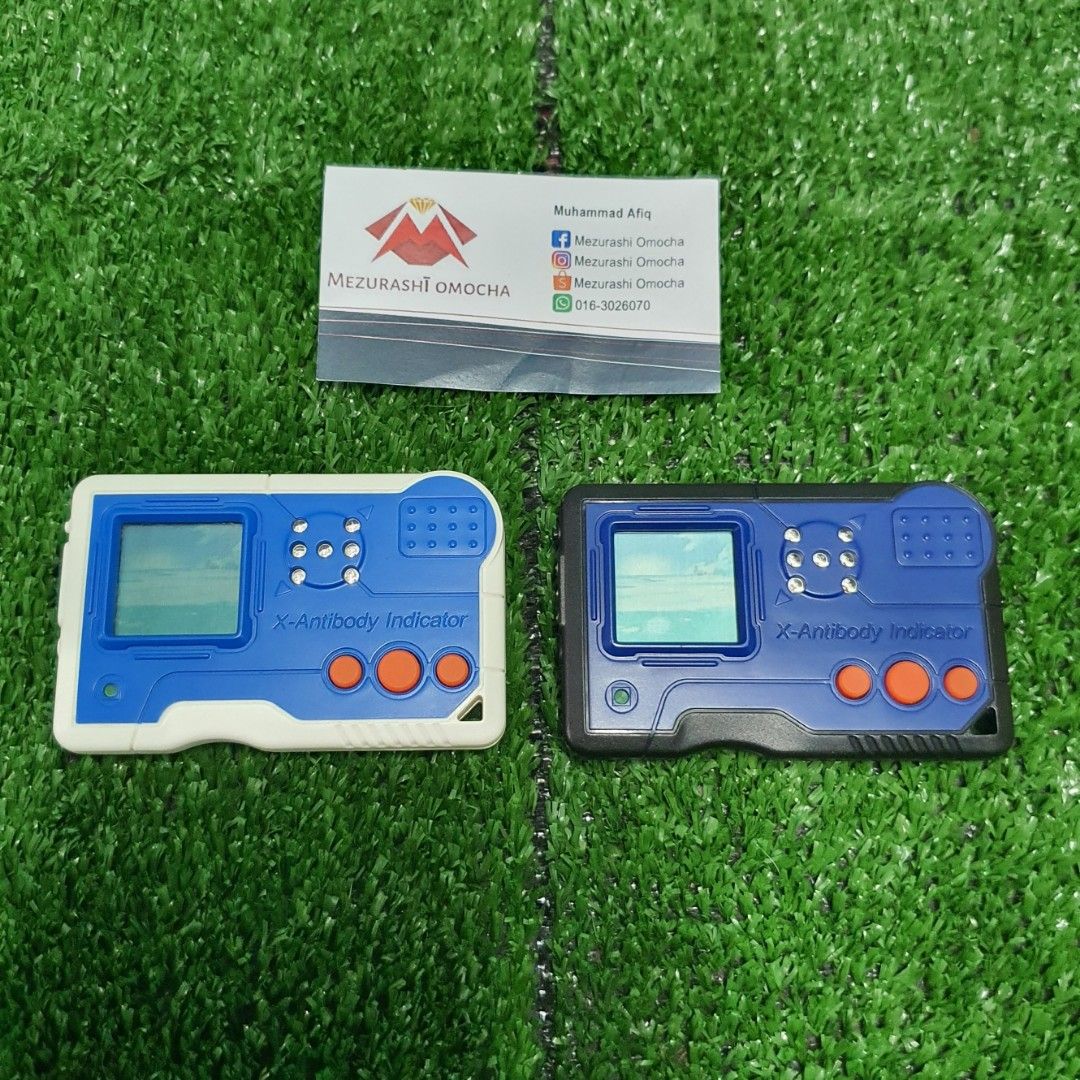 Digimon Pendulum X Version 1.5 Blue White + Version 1.5 Blue Black (Original Bandai), Hobbies