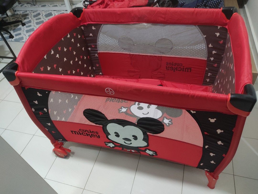 Disney Playpen, Babies & Kids, Baby Nursery & Kids Furniture, Cots