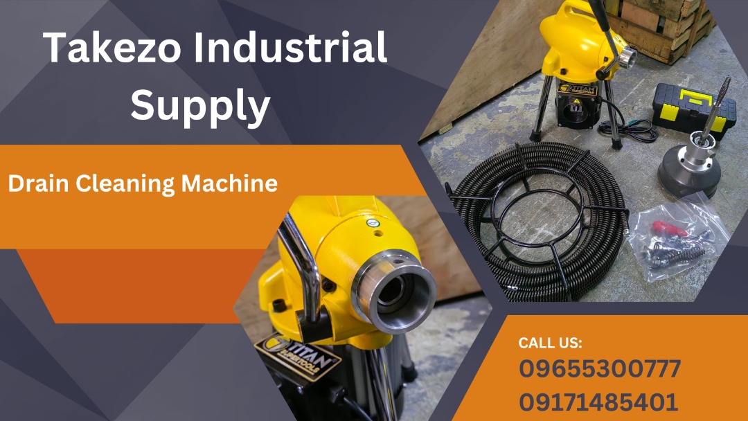 Drain Cleaning Machine, Commercial & Industrial, Construction Tools