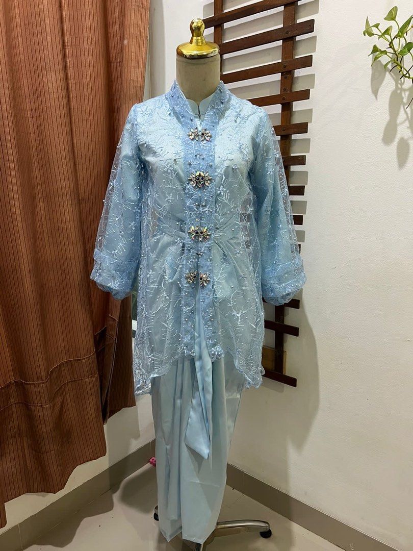 DRESS PESTA SET BUSUI FRIENDLY Fesyen Wanita Pakaian Wanita