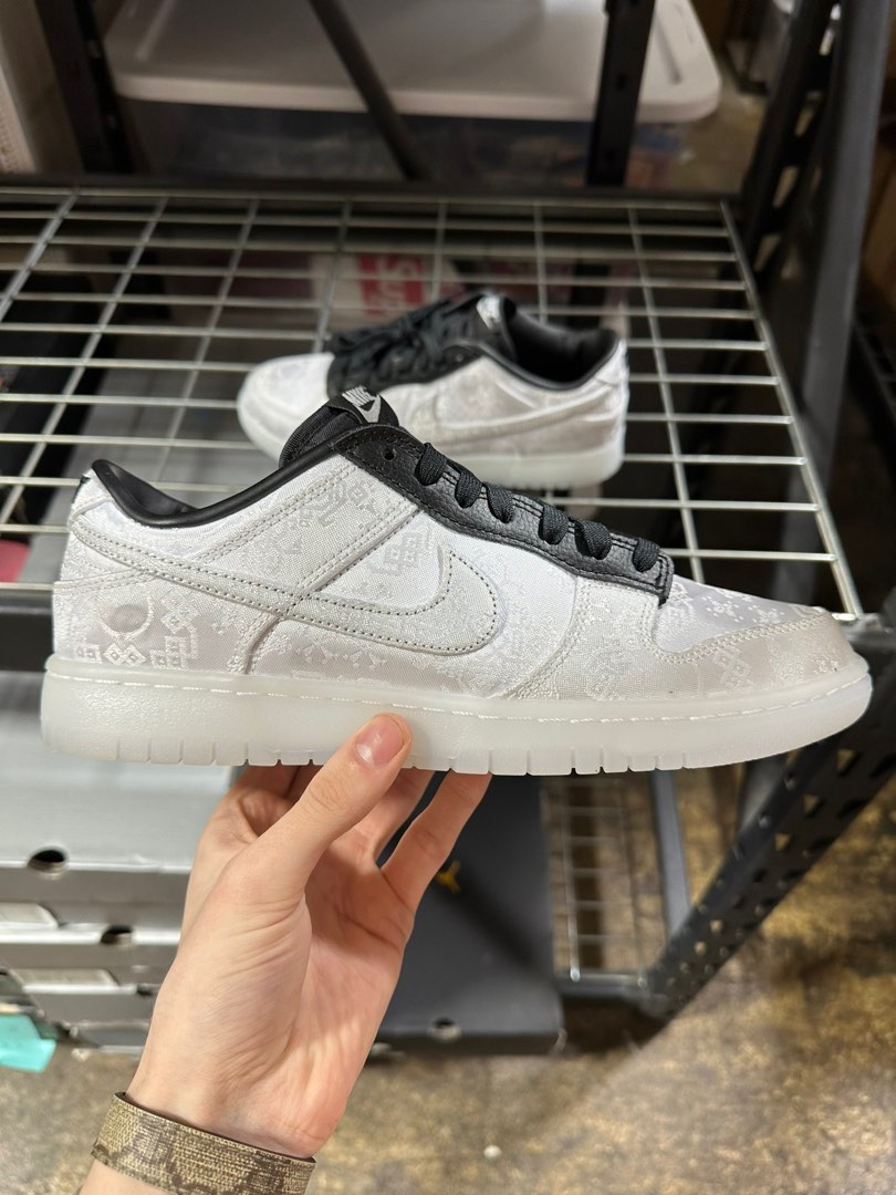 送料&加工料込 Nike DUNK CLOT x fragment ノベルティ付き - 通販