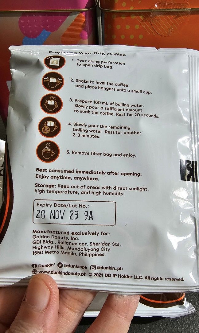 Dunkin Donuts Drip Coffee (Original Blend) w/ Limited Edition Kim