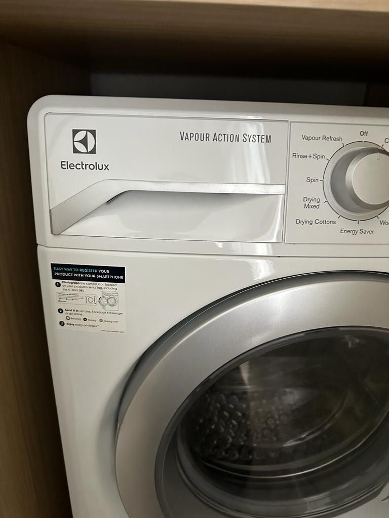 Electrolux Washer Cum Dryer EWW12753, TV & Home Appliances, Washing