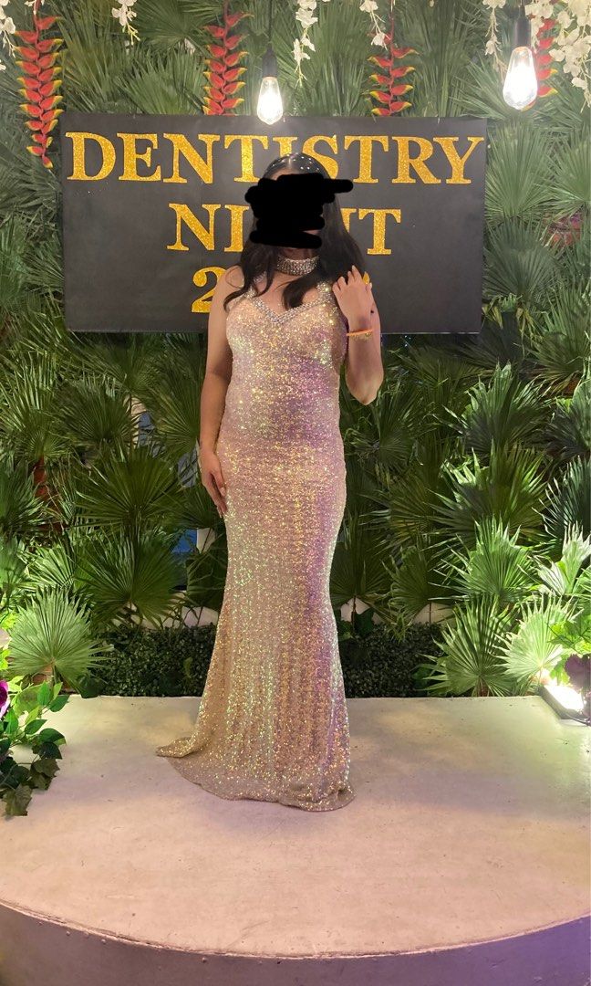 Elegant Sequence Gown main image 0