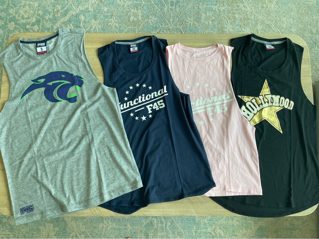 F45 shirt tank top active wear Women s Fashion Activewear on