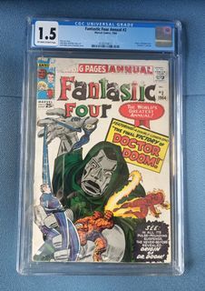 Fantastic Four Annual #2 origin of Dr. Doom CGC 1.5