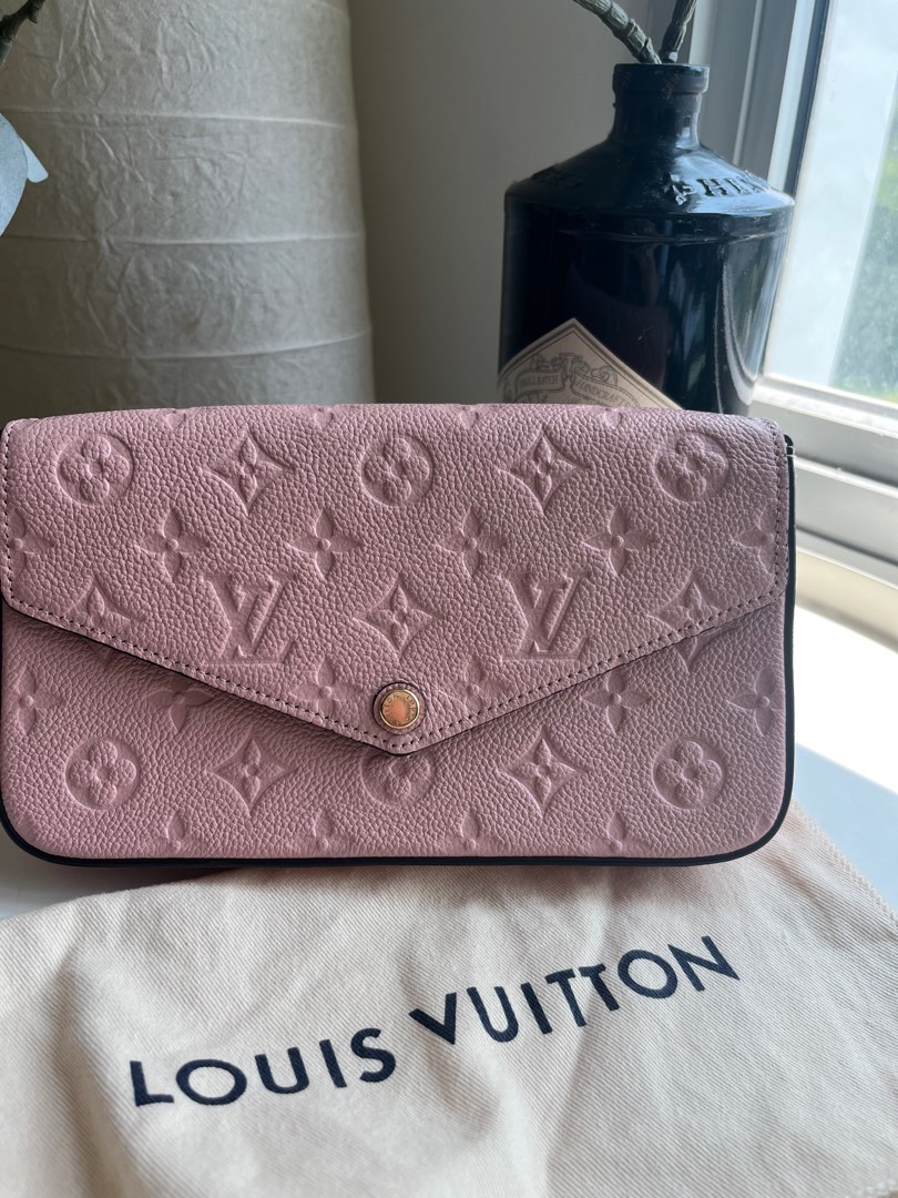 With Receipt) LV Felicie Pochette Rose Poudre, Luxury, Bags & Wallets on  Carousell