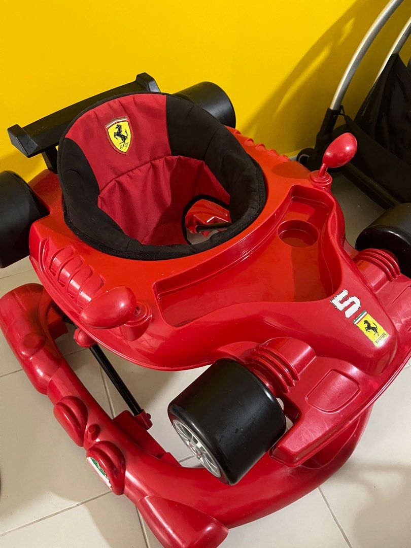 Ferrari Baby Walker Babies Kids Infant Playtime on Carousell