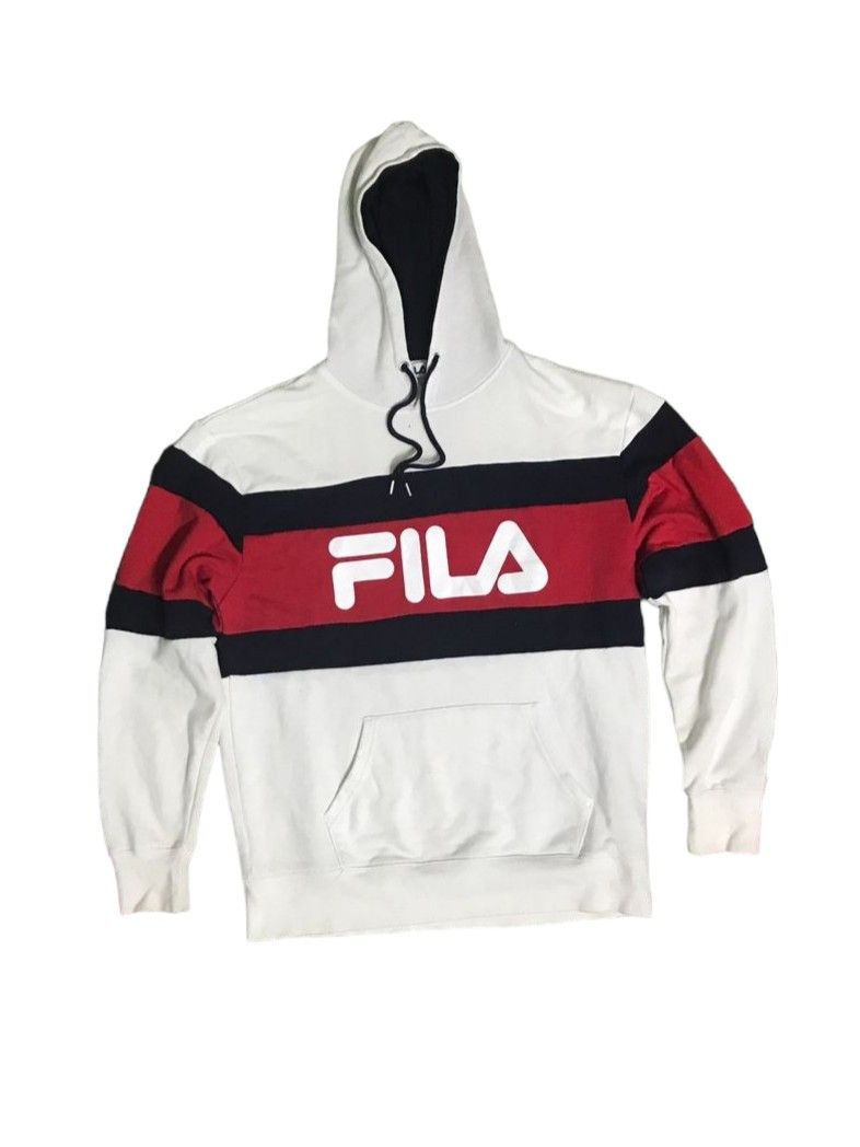 Fila Big Word Hoodies Men s Fashion Tops Sets Hoodies on