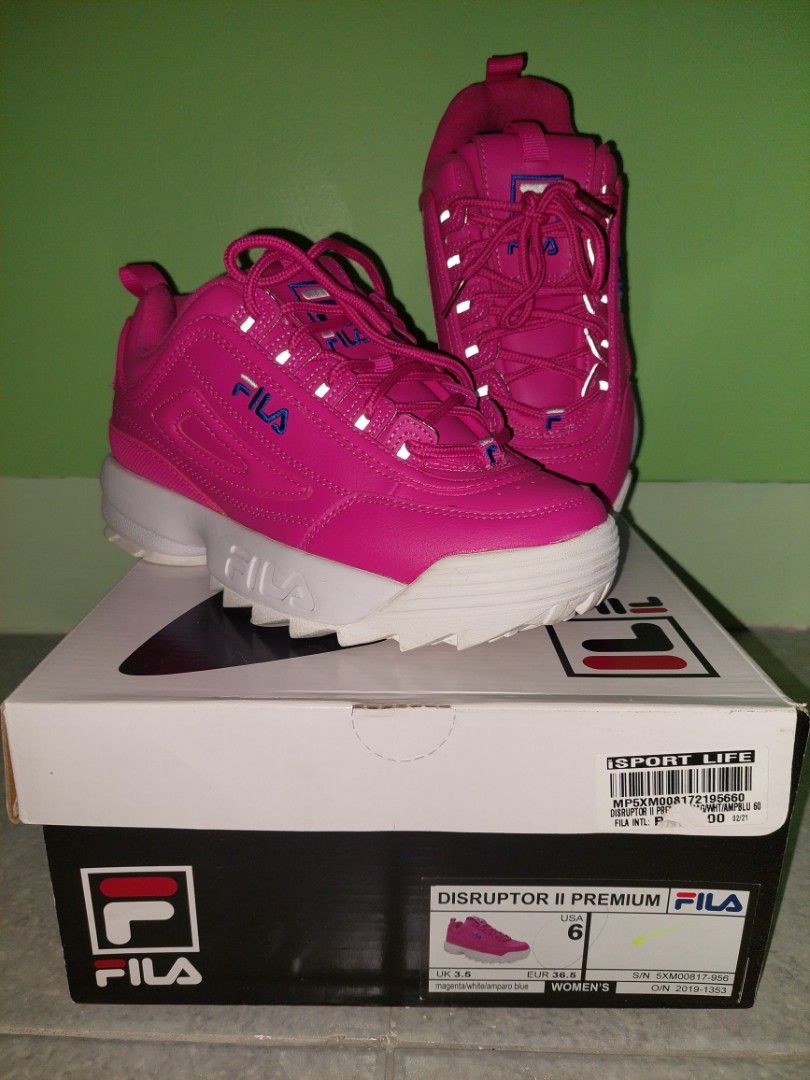 Fila outlet raptor pink