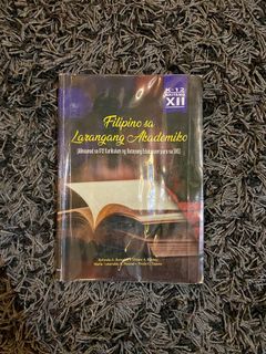 Filipino sa Larangang Akademiko Grade 12 Book