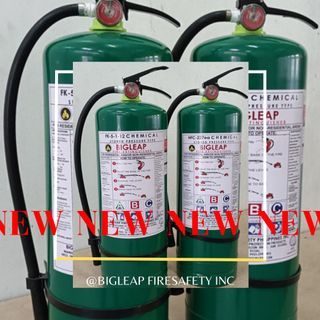FIRE EXTINGUISHER GREEN 20lbs ABC Clean Agent - HFC227ea and FK-5112