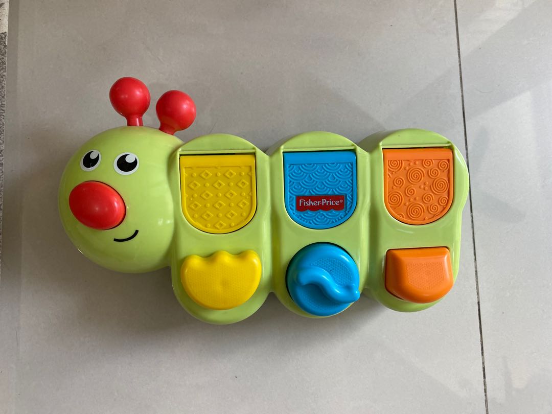 Fisher Price Caterpillar Popup Toy, Babies & Kids, Infant Playtime on