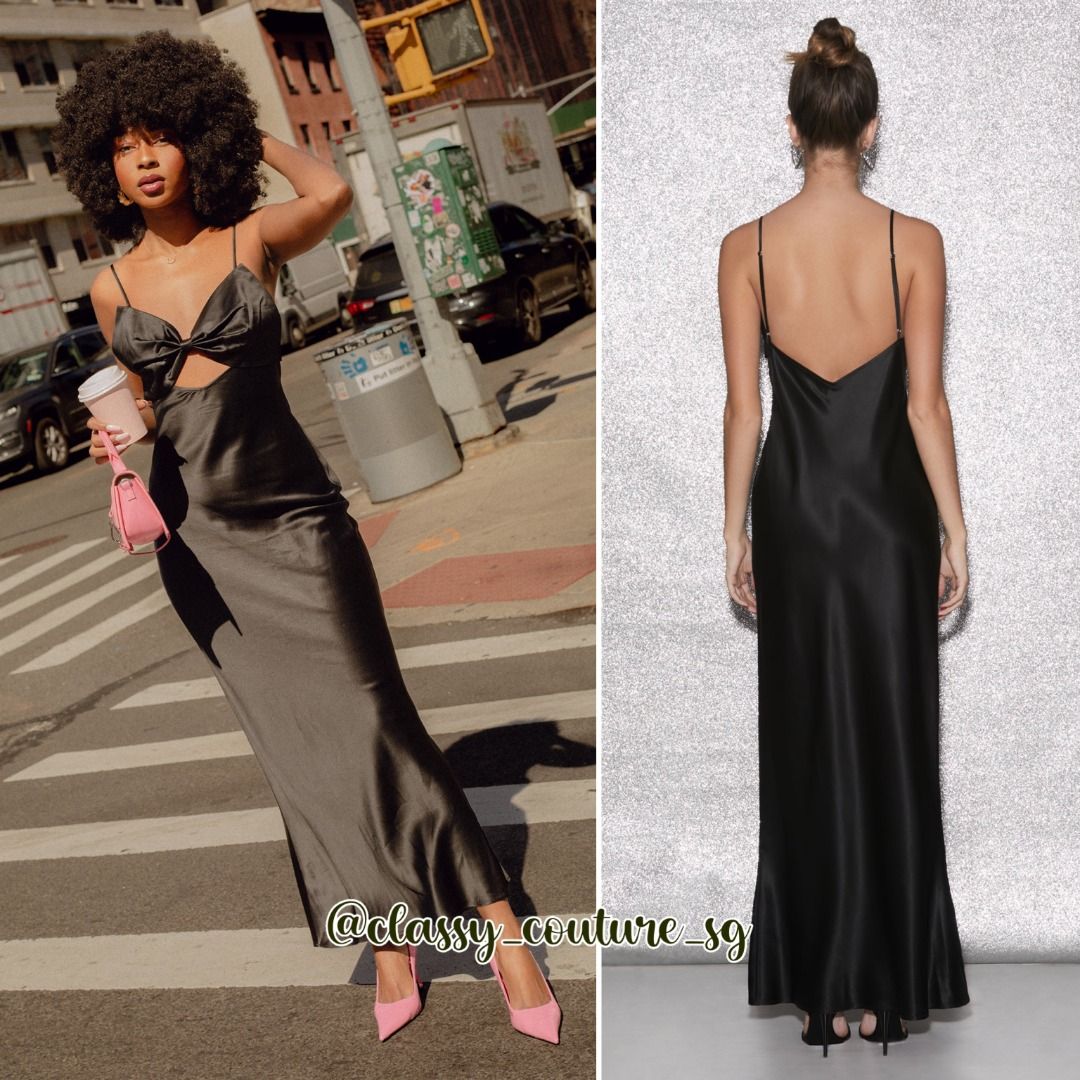 Fleur du mal silk dress hot sale