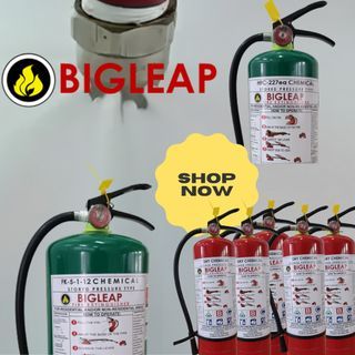 FOR SALE FIRE EXTINGUISHER ABC CLEAN AGENT & DRY CHEMICAL