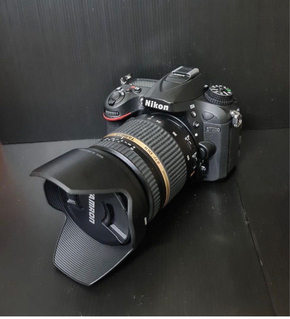 Nikon D7200 タムロン 17-50mm F2.8 バッテリー グリップ-silversky 