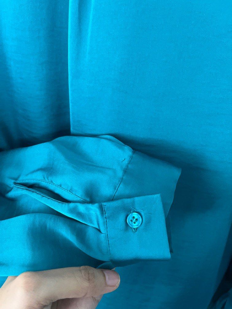 Turquoise blouse 2025 forever 21