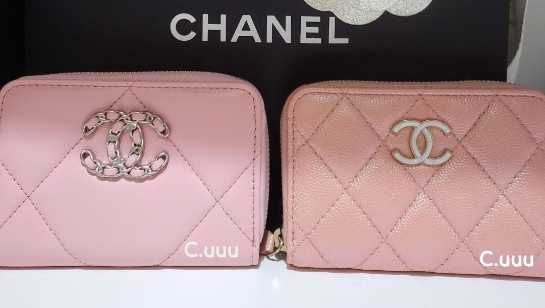 Chanel mini sales zippy wallet