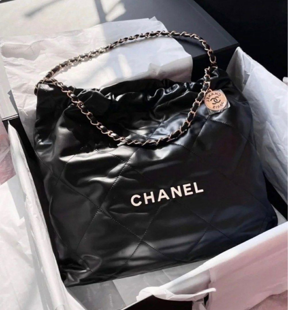 Chanel Mini Hobo 22, Luxury, Bags & Wallets on Carousell