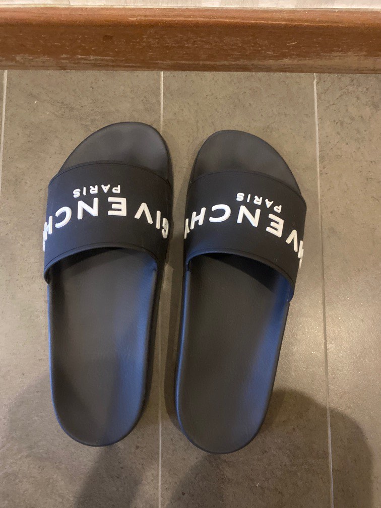 givenchy slides, Men's Fashion, Footwear, Flipflops and Slides on Carousell