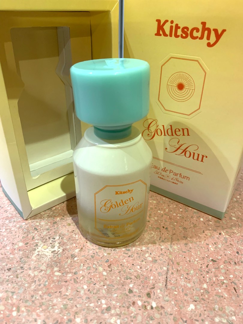 Golden Hour KITSCHY, Kesehatan & Kecantikan, Parfum, Kuku & Lainnya