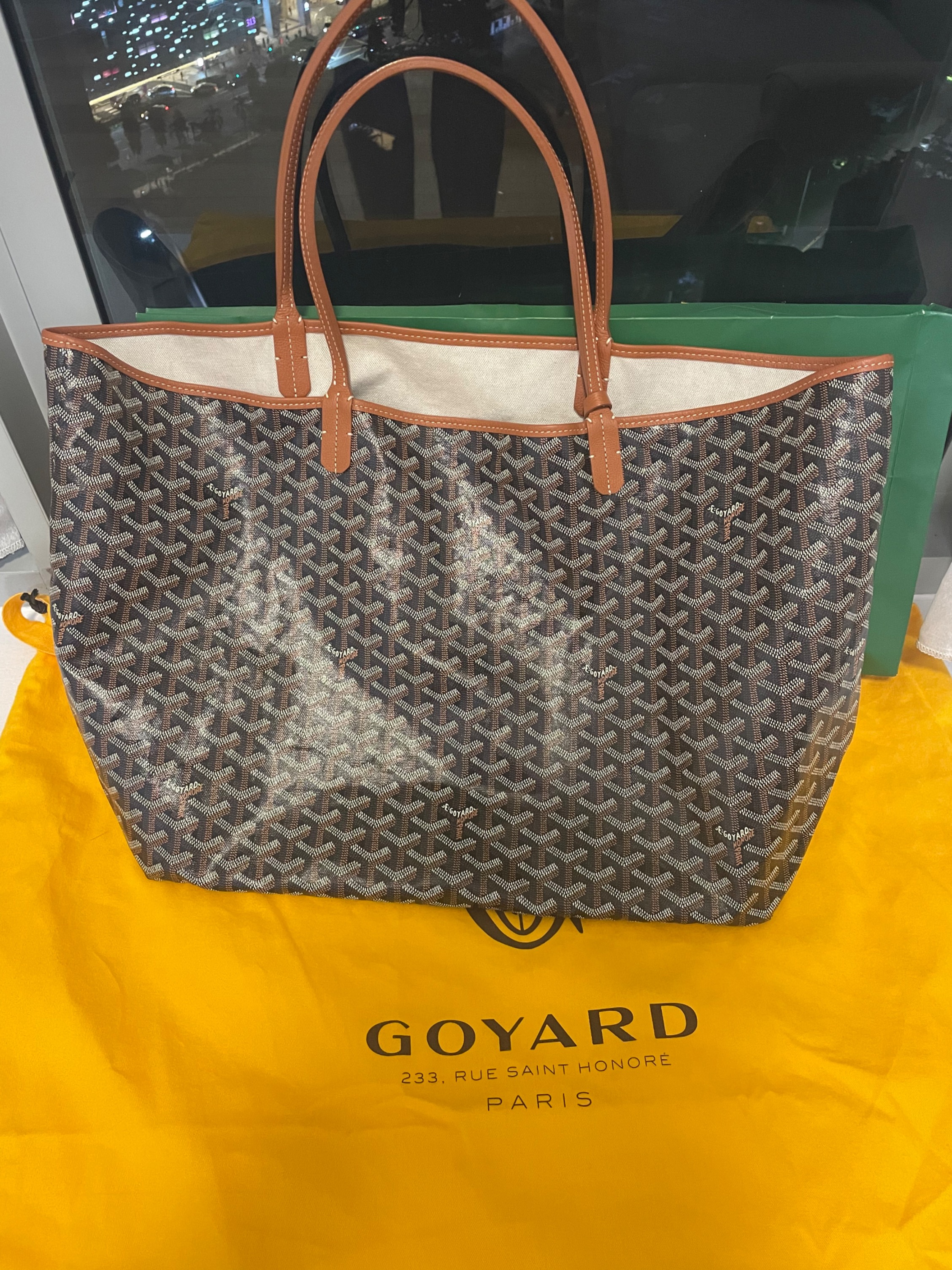 Authentic Original Goyard St Martin Hobo Bag, Luxury, Bags & Wallets on  Carousell