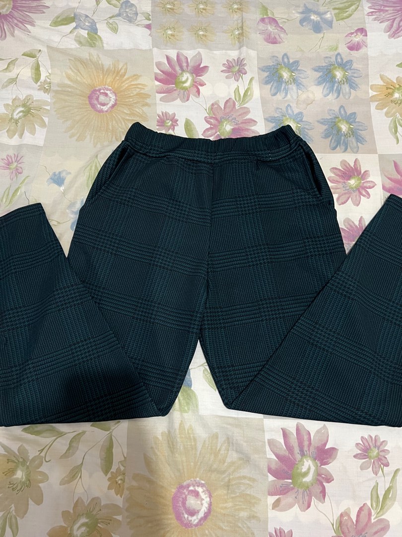 Green Plaid Pants on Carousell