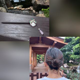 捕夢網髮簪Hairpin