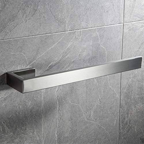 Hallyware Towel Rail SUS 304 Stainless Steel Bathroom Hand Towel Ring Holder  Wall Mounted 35 Cm , Brushed Finish, Furniture u0026 Home Living, Bathroom u0026  Kitchen Fixtures on Carousell