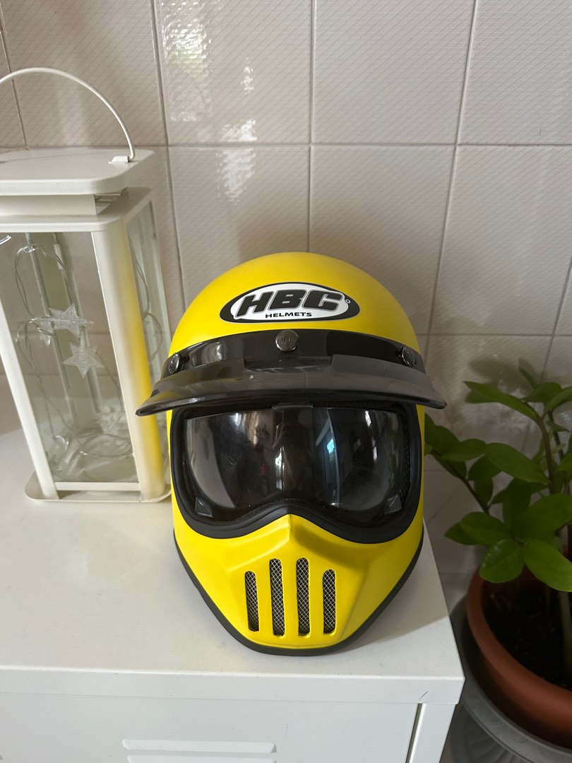 HBC Helmet, Motorcycles, Motorcycle Apparel on Carousell