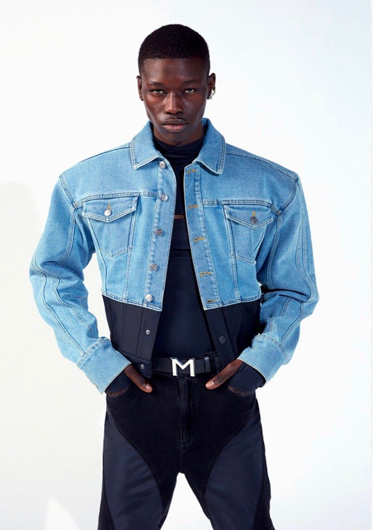 H&m jean jacket mens hot sale