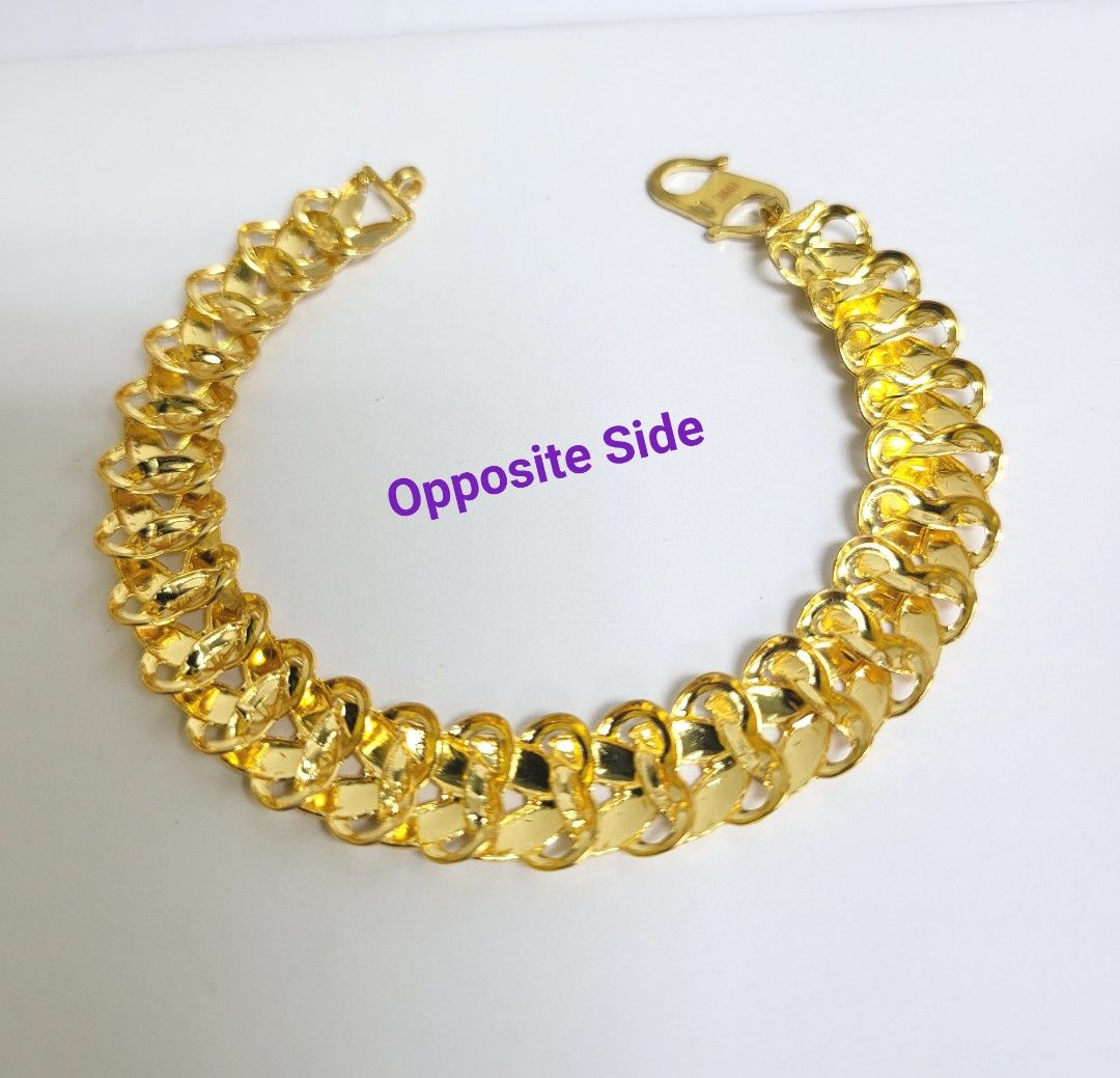 Hollow Gold Bracelet, Women's Fashion, Jewelry & Organisers, Bracelets