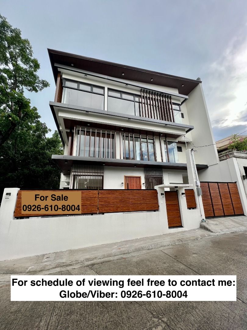 House and Lot For Sale Brandnew Single Detached in Old Balara Quezon