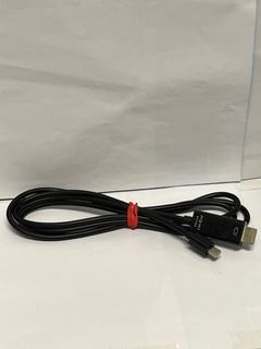 Howe brother Mini DisplayPort (MiniDP) to HDMI Cable 6ft (Mini DP-HDMI 1.8m) MiniDP to HDMI Display Adapter Cable 4K Resolution 3D Vision Gold Plated Plug and Play Approx.
