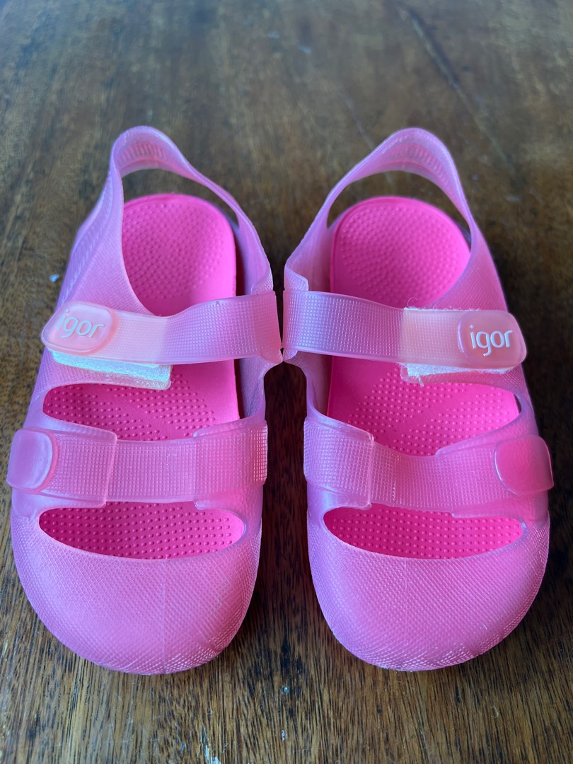 Igor Jelly sandals, Babies & Kids, Babies & Kids Fashion on Carousell