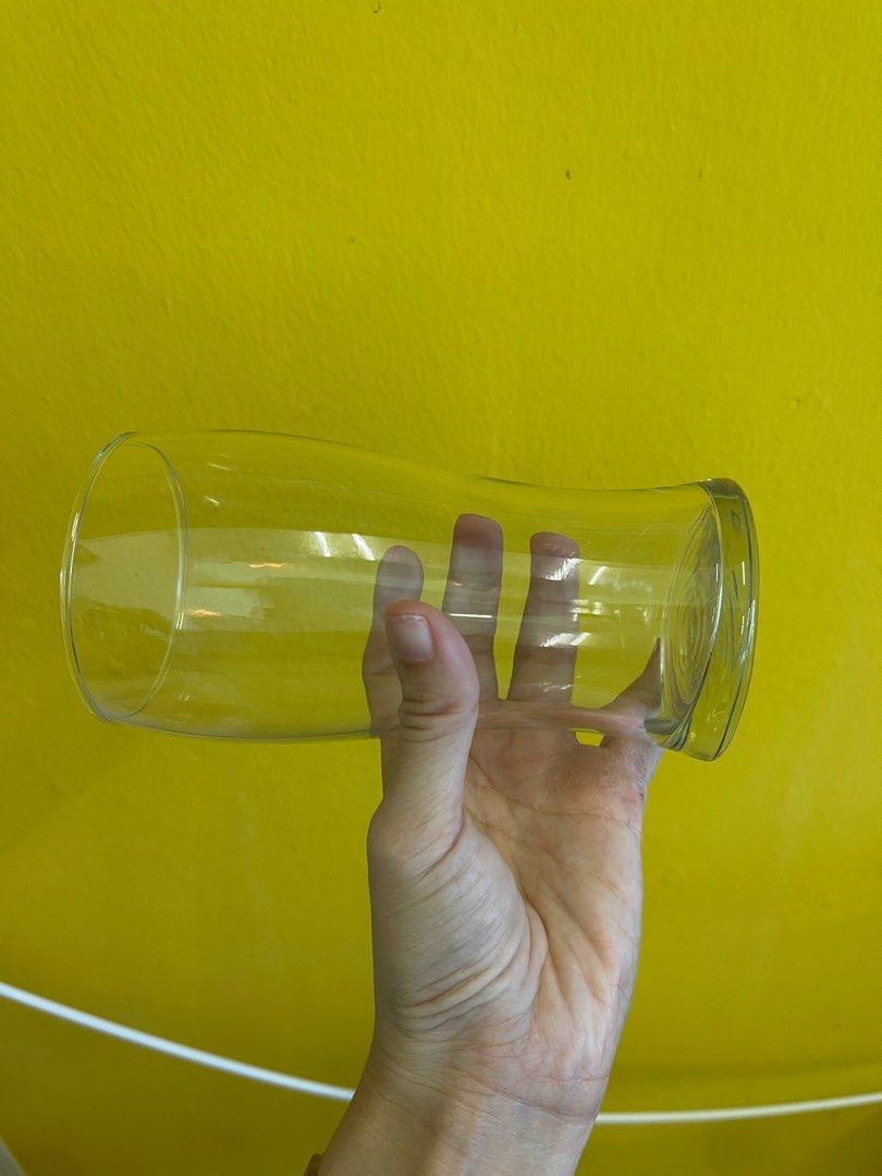 Ikea glass, clear glass, GELAS KACA JERNIH 500ml, TV & Home Appliances