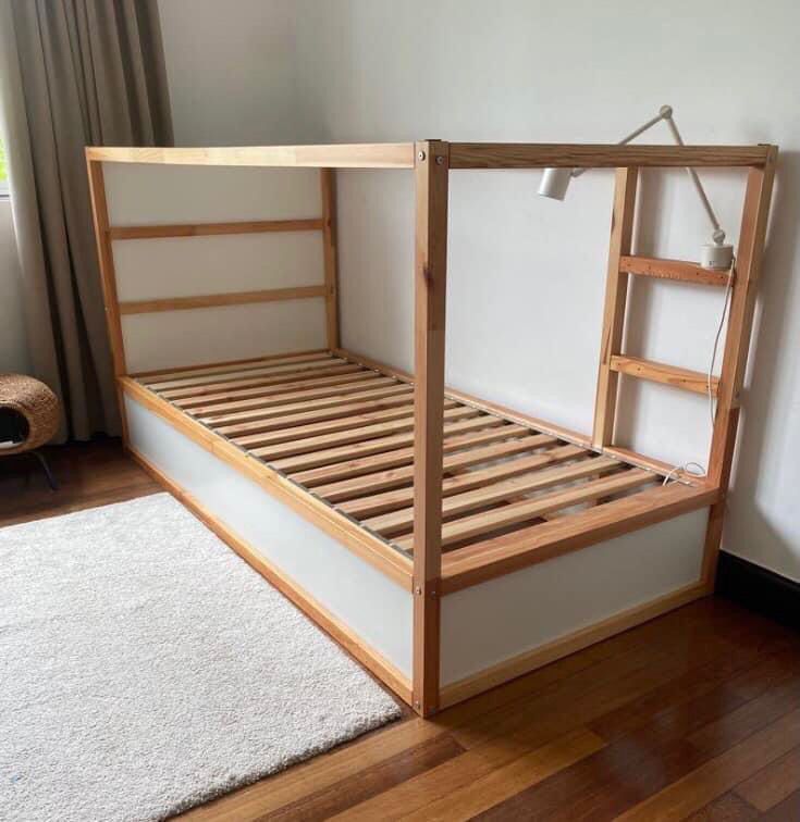 Ikea KURA Reversible Bunk Bed Katil Single, Furniture & Home Living