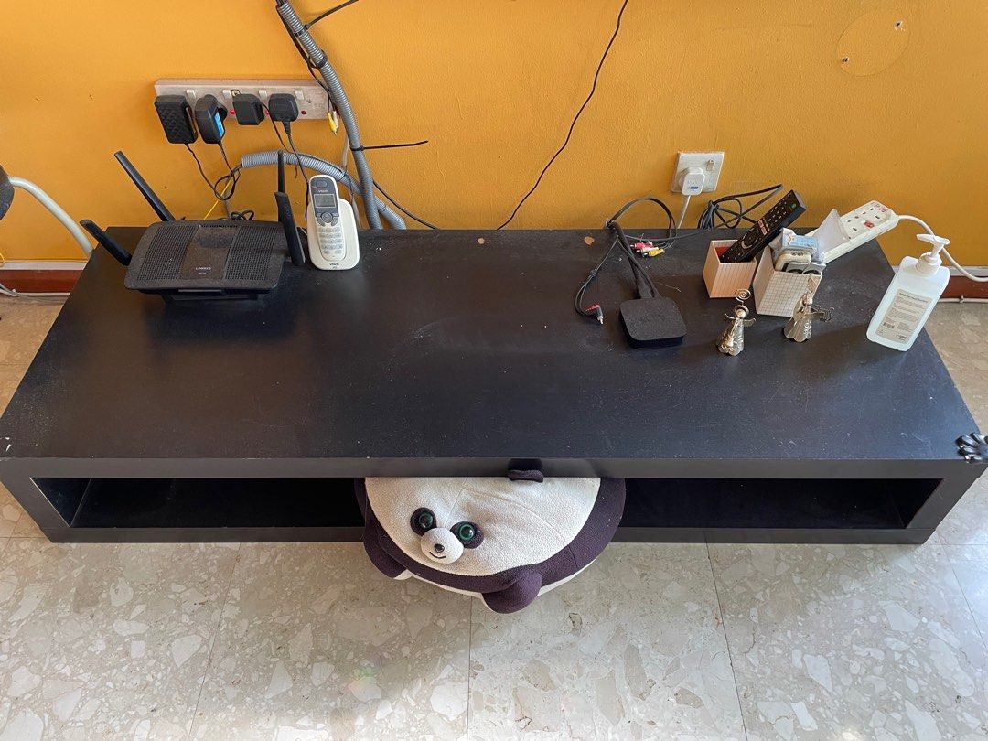 IKEA LACK TV bench (without legs), Furniture & Home Living, Furniture, TV Consoles on Carousell