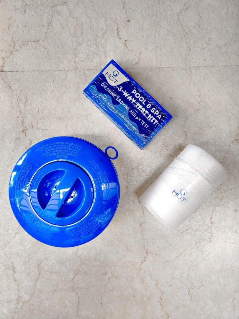 Intex Pool with Filter and Chlorine on Carousell