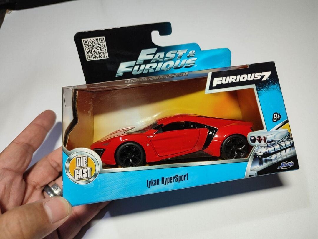 Jada Diecast Fast & Furious Lykan HyperSport 132 scale, Hobbies & Toys