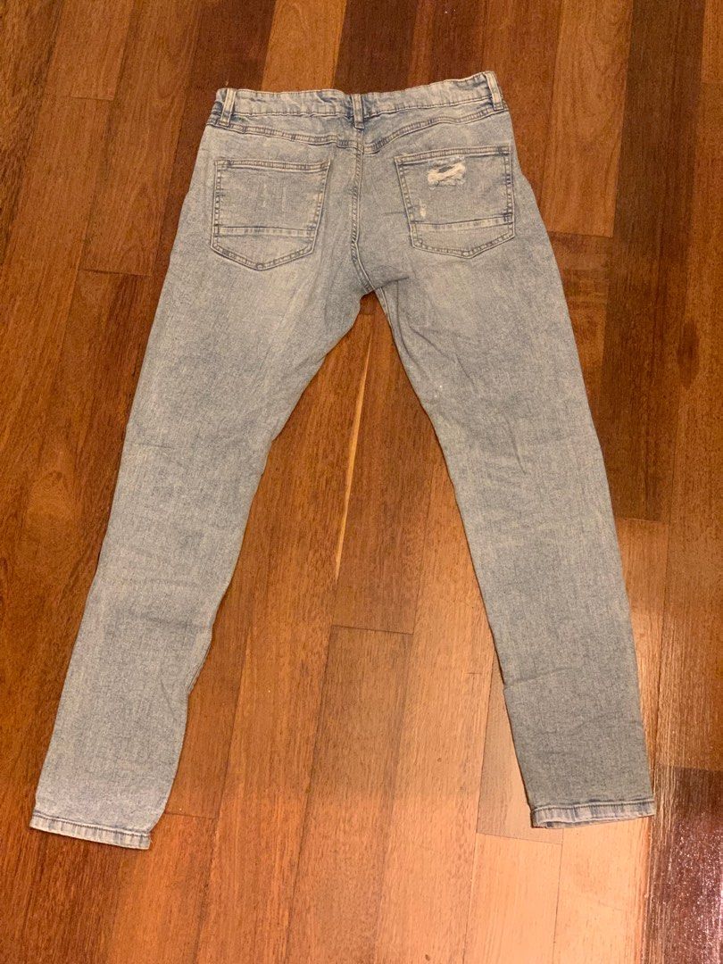 Jay Jays Ripped Skinny Jeans, Men's Fashion, Bottoms, Trousers on Carousell