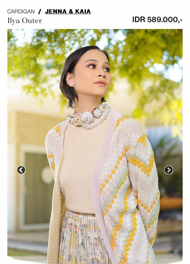 JENNA & KAIA Ilya Outer, Fesyen Wanita, Pakaian Wanita, Baju Luaran di