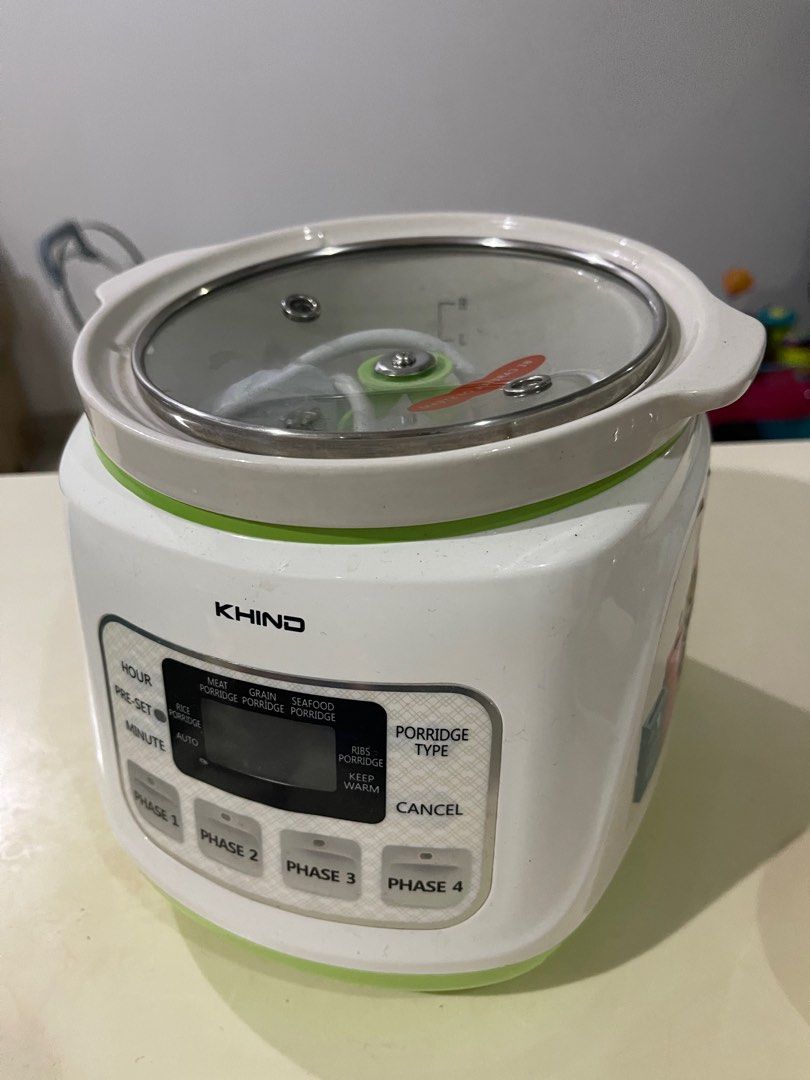 Khind Baby Porridge Cooker Babies Kids Baby Monitors on Carousell